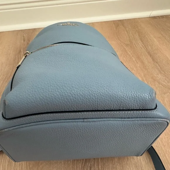 Kate Spade Blue Leather Backpack - Picture 4 of 16
